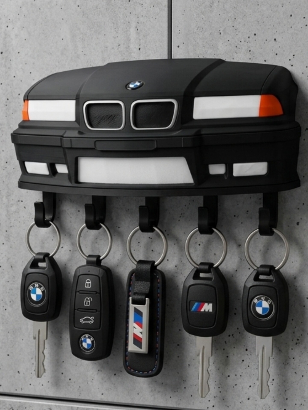 BMW E36 Key Hanger , Key Holder, Wall Decor, Dad Gift, Luxury, Classic Car